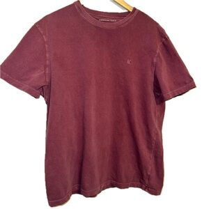 American‎ Eagle Outfitters Red Short Sleeve Tee
